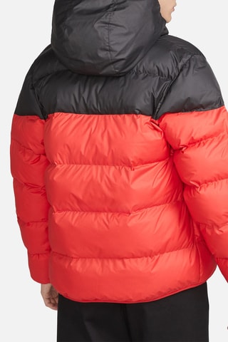 Doudoune à capuche Nike Windrunner PrimaLoft® - Noir et rouge