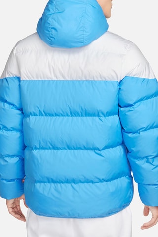 Doudoune à capuche Nike Windrunner PrimaLoft® - Blanc et bleu clair