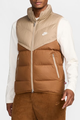 Doudoune sans manches Nike Storm-FIT Windrunner - Kaki et marron