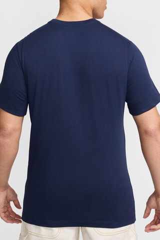 T-shirt de football Nike - Bleu marine