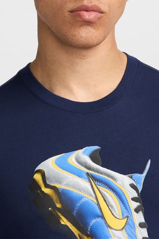 T-shirt de football Nike - Bleu marine