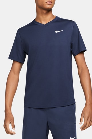 T-shirt standard de tennis NikeCourt Dri-FIT Victory - Bleu
