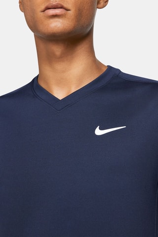 T-shirt standard de tennis NikeCourt Dri-FIT Victory - Bleu