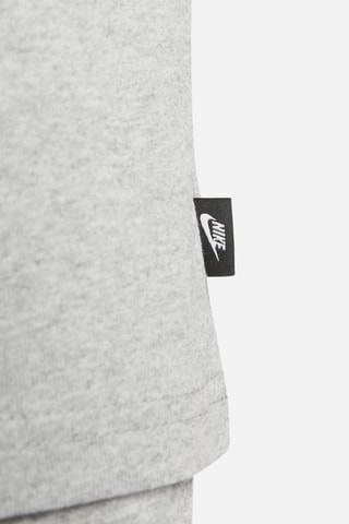 T-shirt regular en coton biologique Premium Essentials - Gris clair chiné - Nike