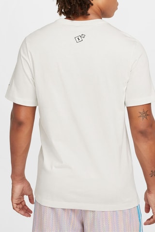 T-shirt regular de basketball LeBron James - Blanc - Nike
