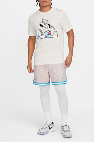 T-shirt regular de basketball LeBron James - Blanc - Nike