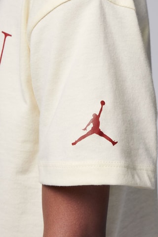 T-shirt et short Brooklyn Mini Me - Rouge et beige - Jordan