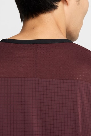 T-shirt de running Solar Chase - Bordeaux - Nike