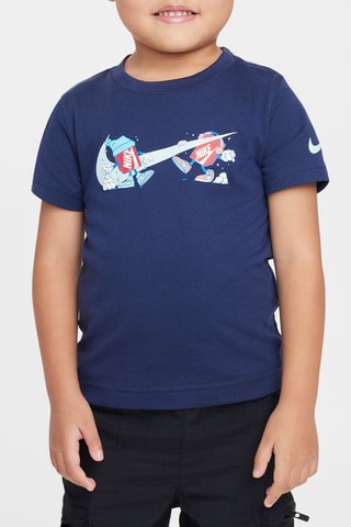 T-shirt Boxy Snowball - Bleu marine - Nike