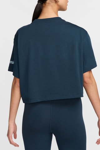 T-shirt cropped Nike Sportswear - Bleu marine