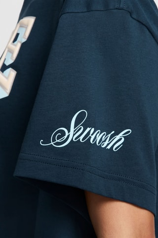 T-shirt cropped Nike Sportswear - Bleu marine