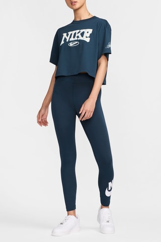 T-shirt cropped Nike Sportswear - Bleu marine