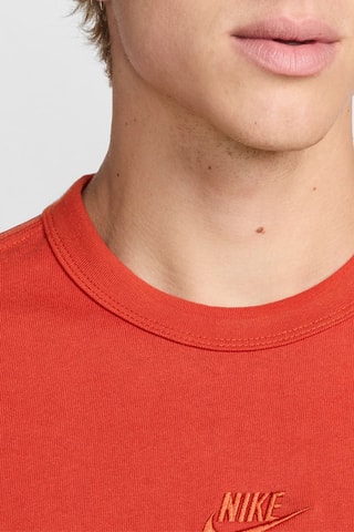 T-shirt en coton biologique Nike Sportswear Premium Essentials - Rouge