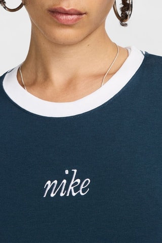 T-shirt slim Nike Sportswear Chill Knit - Bleu marine