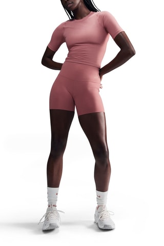 T-shirt d'entraînement Nike Zenvy - Rose