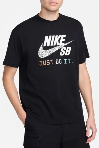 T-shirt de skateboard Nike SB - Noir