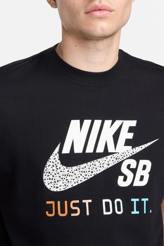 T-shirt de skateboard Nike SB - Noir