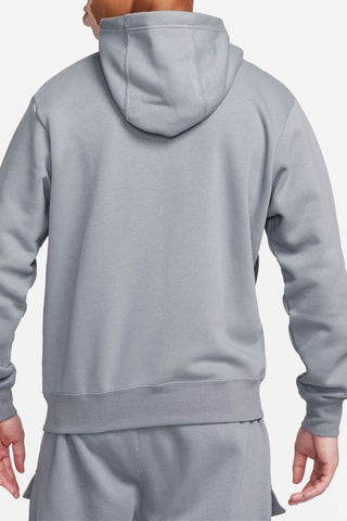 Sweat polaire à capuche Nike Air - Gris clair