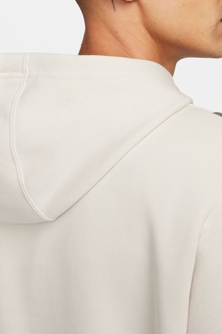 Sweat polaire à capuche Nike Air - Ecru