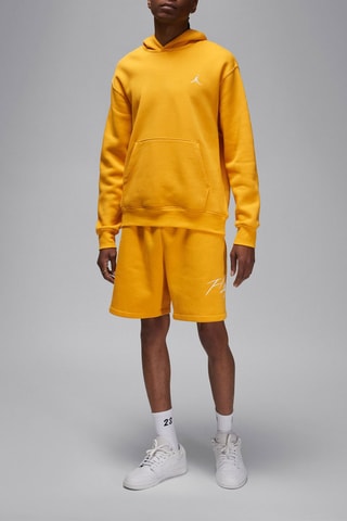 Sweat polaire à capuche de basketball M J Ess Flc Po - Jaune