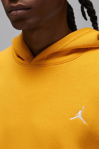 Sweat polaire à capuche de basketball M J Ess Flc Po - Jaune