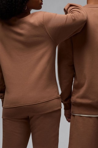 Sweat polaire de basketball Air Jordan Wordmark - Marron