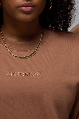 Sweat polaire de basketball Air Jordan Wordmark - Marron