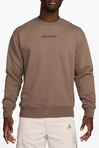 Sweat polaire de basketball Air Jordan Wordmark - Marron