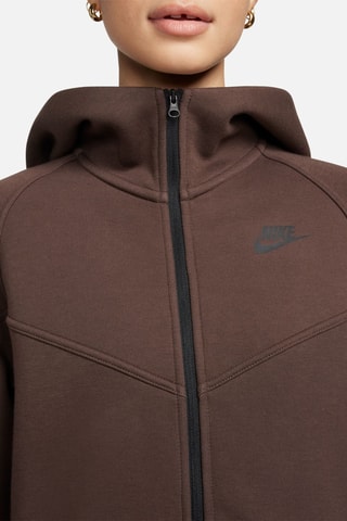Sweat polaire à capuche Nike Sportswear Tech Windrunner - Marron