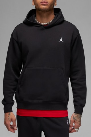 Sweat polaire à capuche de basketball M J Ess Flc Po - Noir