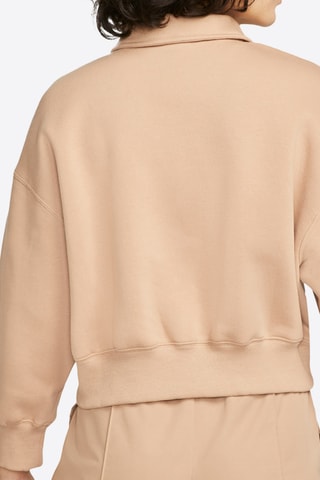 Sweat Nike mini swoosh - Marron clair INFOS MANQUANTES A MASQUER