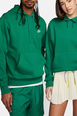 Sweat polaire à capuche Nike Sportswear Club Fleece - Vert