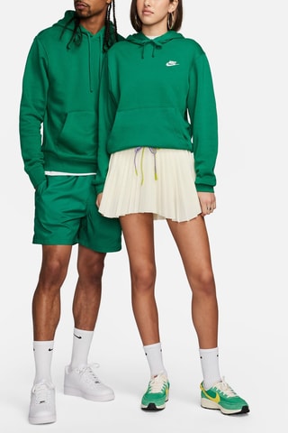 Sweat polaire à capuche Nike Sportswear Club Fleece - Vert