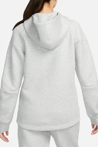 Sweat polaire à capuche Tech - Gris foncé chiné - Nike