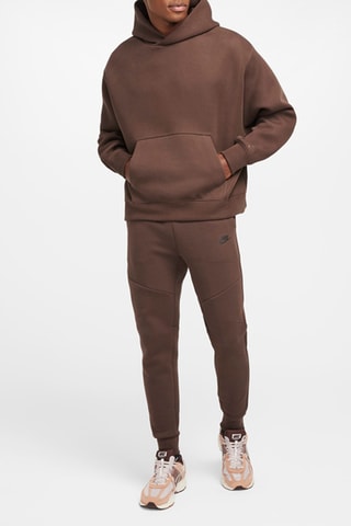 Sweat polaire à capuche Tech Reimagined - Marron - Nike