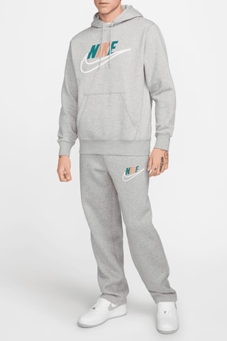 Sweat polaire à capuche Club - Gris chiné - Nike