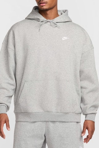 Sweat oversize polaire à capuche Club - Gris - Nike
