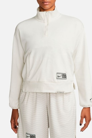 Sweat de basketball Dri-FIT Swoosh Fly Blanc