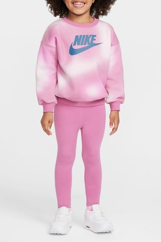 Sweat tie and dye et legging Solarized - Rouge et écru - Nike