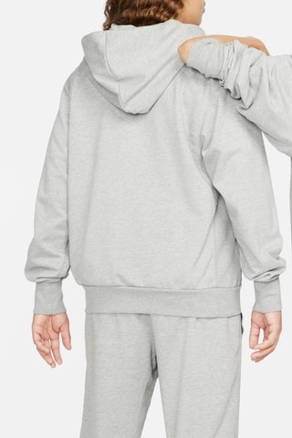 Sweat à capuche de basketball - Gris clair chiné