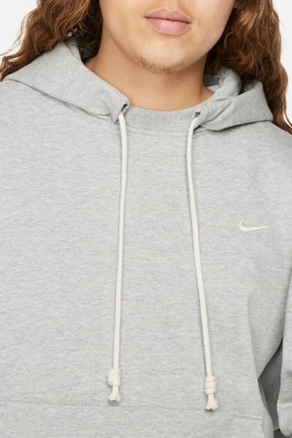 Sweat à capuche de basketball - Gris clair chiné