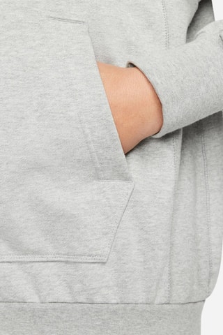 Sweat à capuche de basketball - Gris clair chiné