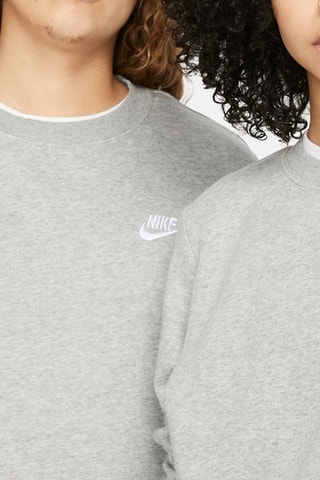 Sweat de running Nike Sportswear Club Fleece - Gris chiné