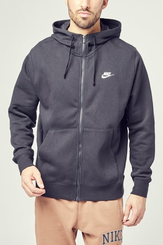 Sweat à capuche Club Feece 
Noir