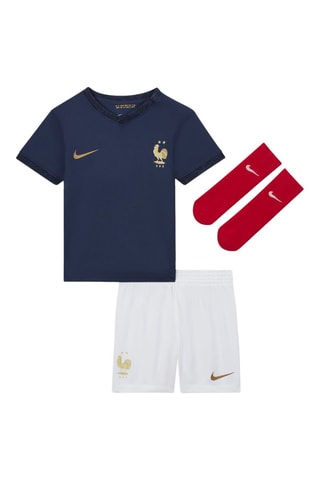 Ensemble 3 pièces Fédération Française de Football - Bleu marine et blanc - Nike