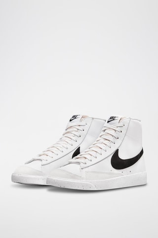 Blazer Mid '77 Next Nature en cuir - Blanc - Nike