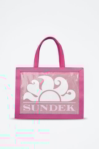 Sac à main - Rose et blanc