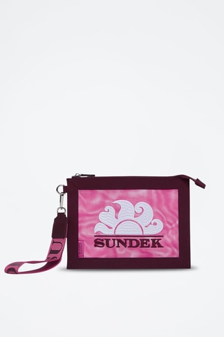 Pochette - Rose et bordeaux