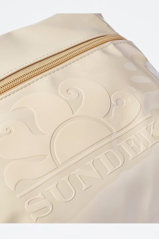 Pochette vernie - Ecru