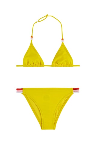 Maillot 2 pièces - Jaune